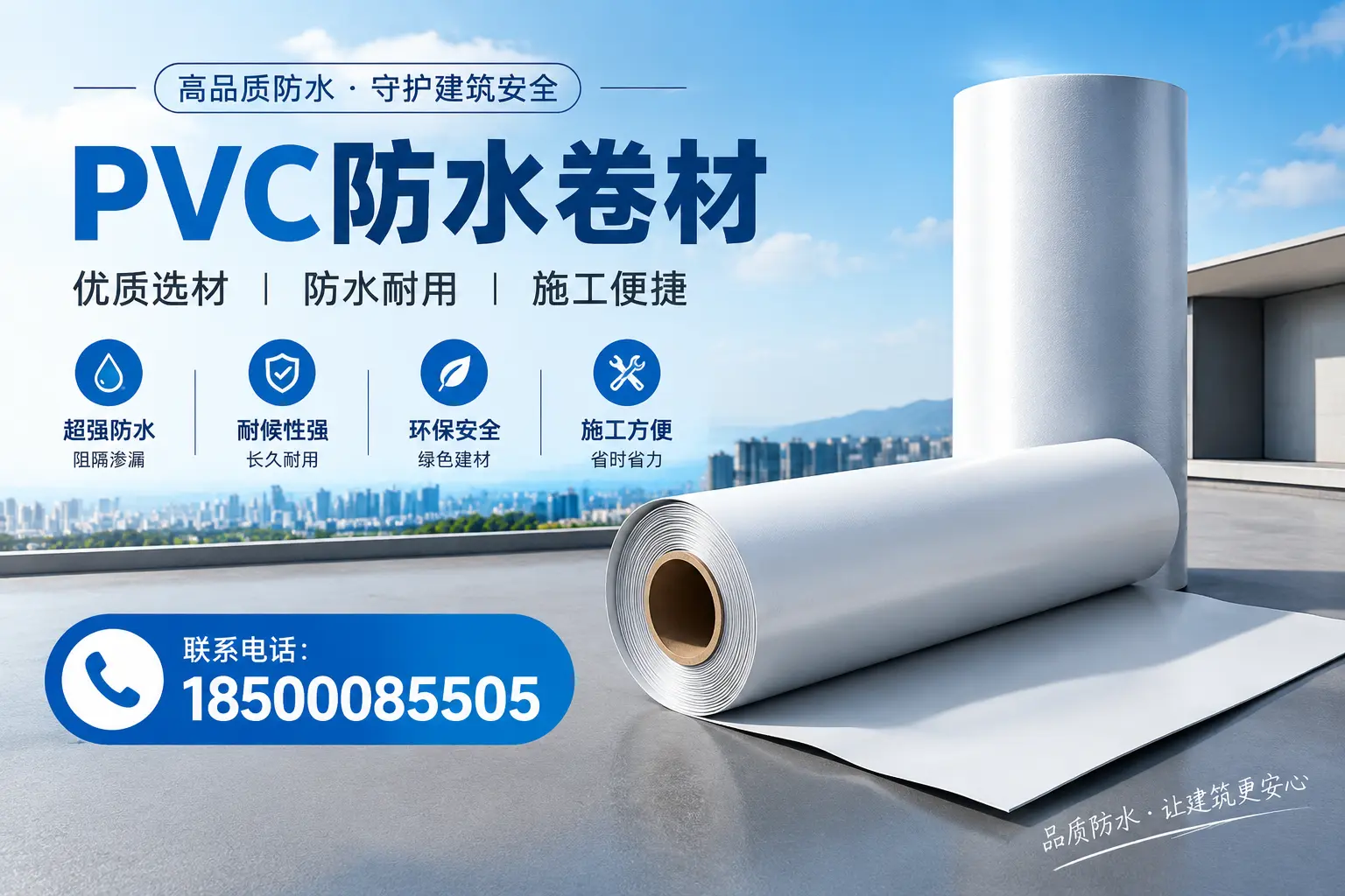 如何评估PVC防水卷材的性价比?衡阳消费者必读